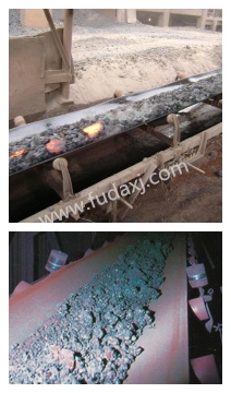 High Temperature Resistant Ep Conveyor Belt for Hot Coke EPDM Rubber